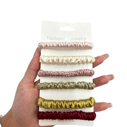 Silk Scrunchie Hair Tie High Elasticity Trendy 2025 New Hair Band Hair Rope for Women with a High-End Feel Hair Accessory - image 5