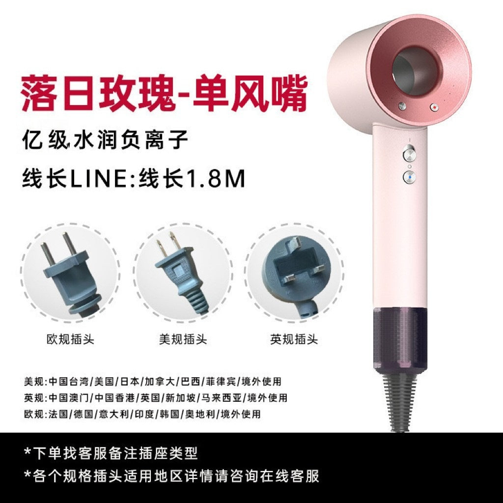 High-end high-speed hair dryer from Huaqiangbei, suitable for hair salons and home use, with high power, negative ions, bladeless, and hollow design - image 4