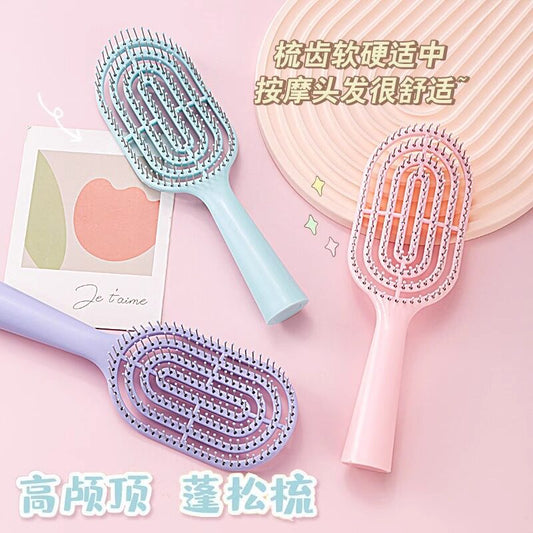 Paddle Comb for Volumizing, High Crown Massage Comb, Hair Styling Comb, Travel Portable Large Curved Comb, Styling-Specific for Volume - image 1