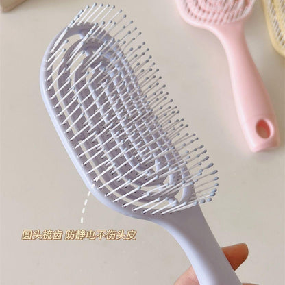 Paddle Comb for Volumizing, High Crown Massage Comb, Hair Styling Comb, Travel Portable Large Curved Comb, Styling-Specific for Volume - image 3