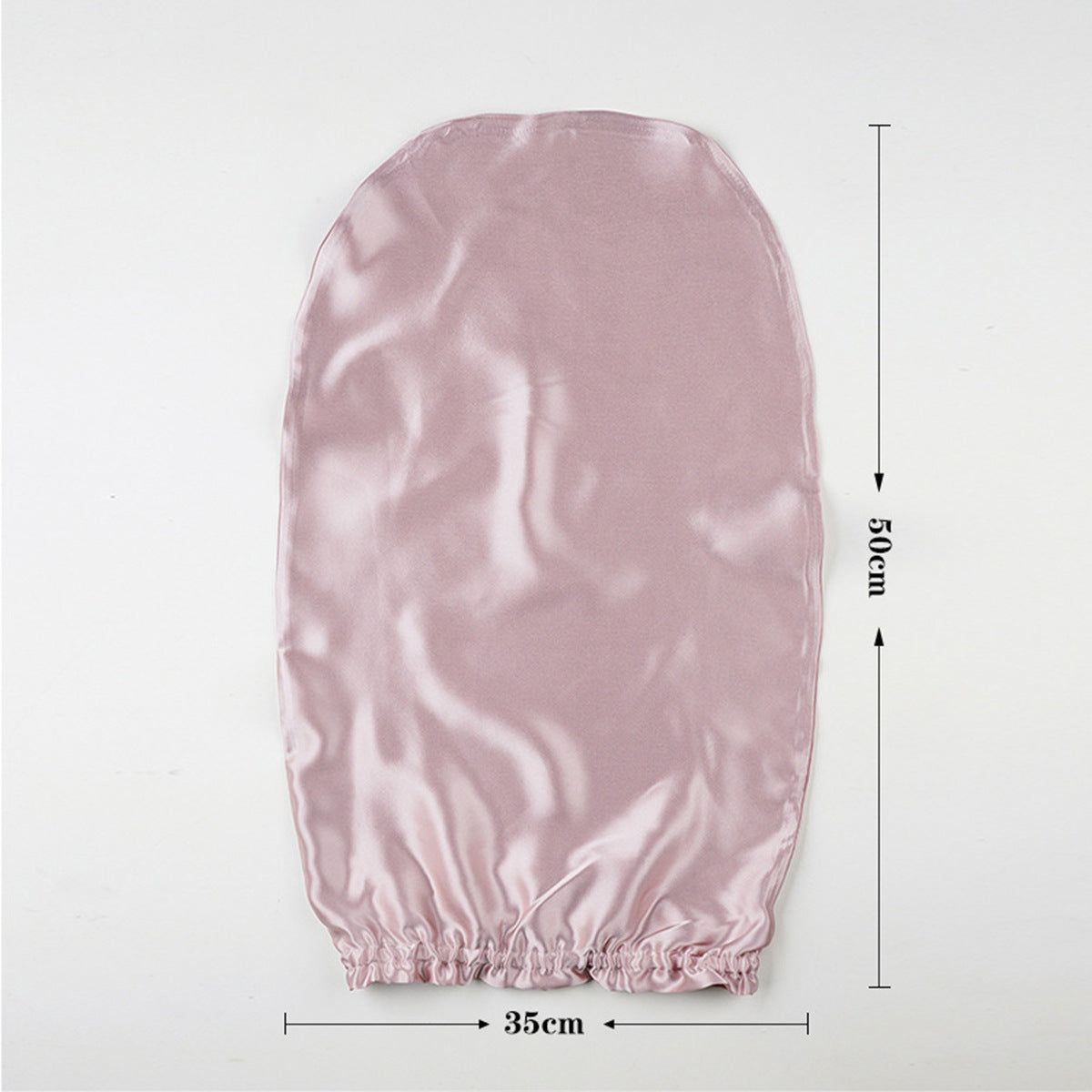 Cross-Border Long Silk Sleep Cap, 100% Mulberry Silk Sleep Cap, Home Hair Care Cap, Long Hair Cap, 19 Momme Silk Long Cap - image 4