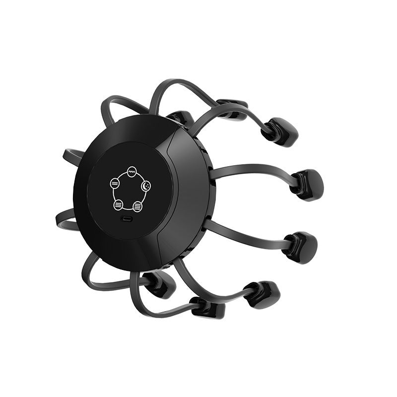 Cross-Border Intelligent Octopus Head Massager, Electric Multi-Dimensional Fully Automatic Vibration Relaxation Scalp Massage Device - image 5