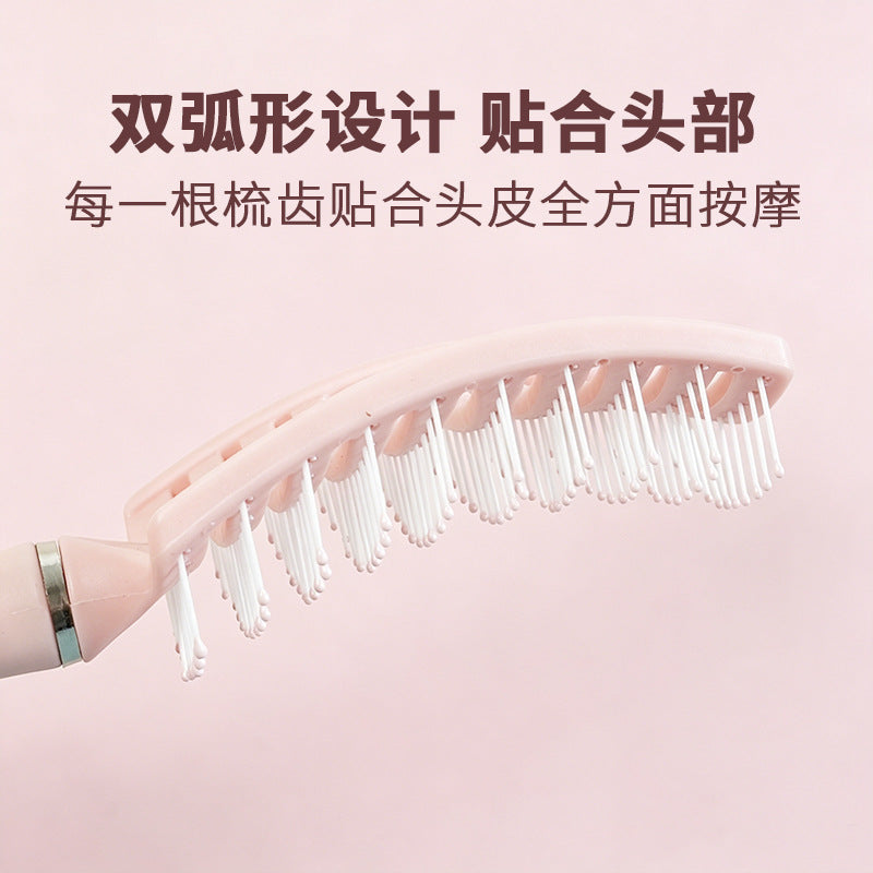 High-Quality Large Curly Hair Comb for Women, Anti-Static Air Cushion Comb, Massage Volumizing Styling Air Cushion Brush - image 3