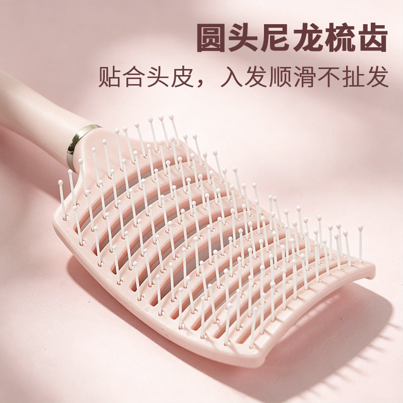 High-Quality Large Curly Hair Comb for Women, Anti-Static Air Cushion Comb, Massage Volumizing Styling Air Cushion Brush - image 4