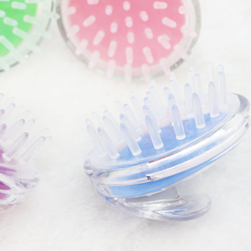 Household Comb for Hair Washing, Massage Head Cleaning Comb, Hair Comb, Silicone Brush, Hair Washing Massage Comb, Hair Washing Tool - image 2
