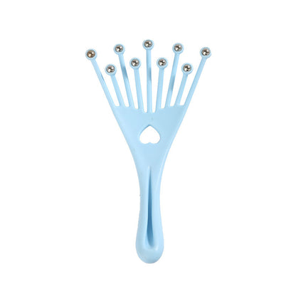 Head Massage Claw, Scalp Nine-Claw Massage Comb, Rolling Ball Head Therapy, Scratching and Tickling Tool, Nine-Claw Head Massager - image 5