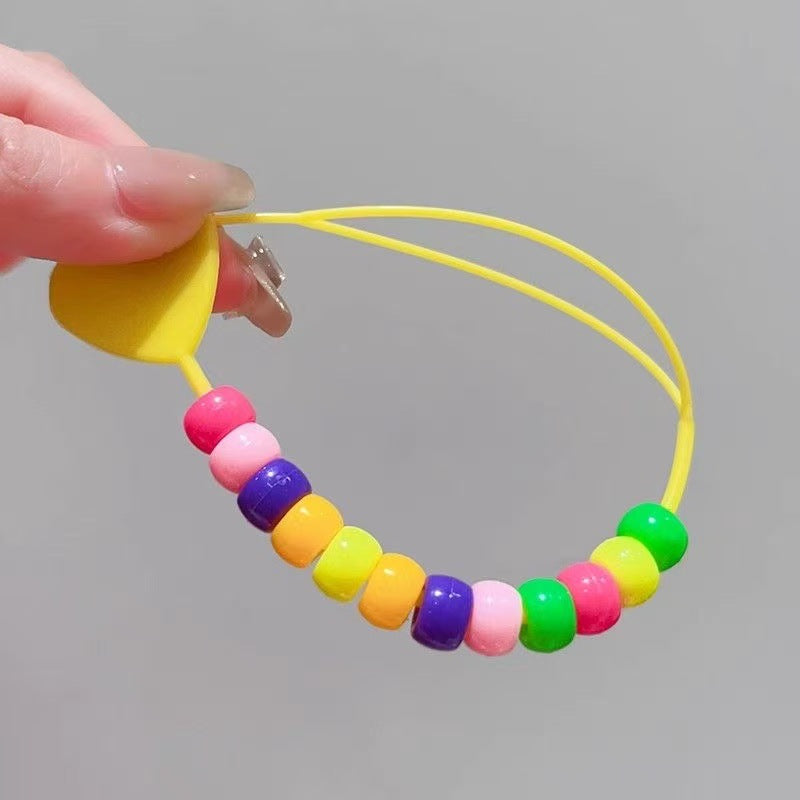 Children's small hair braiding tool, does not pull or damage hair, girls' hair braiding tool with beads and rhinestones - image 3
