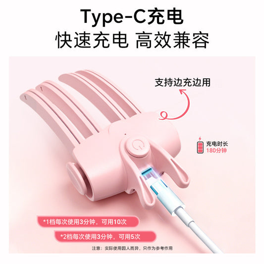 New high-crown volumizing tool, electric heating wireless volumizing clip, rechargeable hair root styling volumizer - image 2