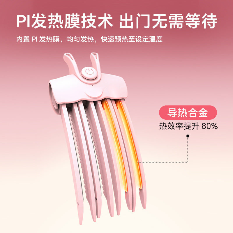 New high-crown volumizing tool, electric heating wireless volumizing clip, rechargeable hair root styling volumizer - image 3