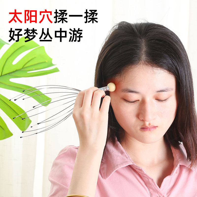 Soul Extractor Octopus Head Massager Soul Extraction Machine for Scalp Itch Relief, Meridian Relaxation, and Stress Relief - image 3