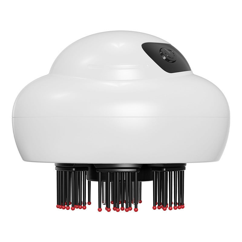 New electric massage comb with red light and roller ball liquid guide for scalp massage, anti-hair loss, scalp care, and hair nourishment - image 5