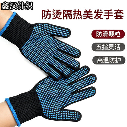 Exclusive for cross-border sales: Anti-scald hair styling gloves for curling irons and hair straighteners, heat-resistant non-slip gloves for electric irons - image 1