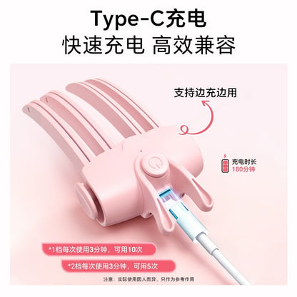 Electric Heated Rechargeable High-Crown Volumizing Clip, Natural Long-Lasting Styling Hair Clip, Bangs Volumizing High-Crown Magic Tool - image 2