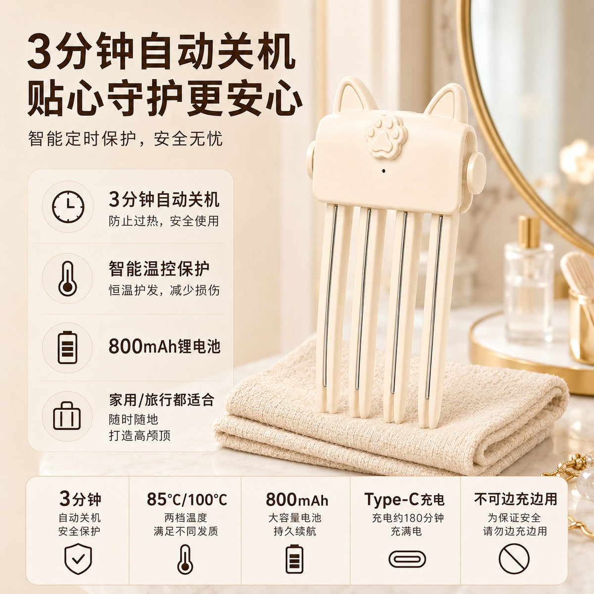 New high-crown volumizing magic tool, hair volumizing root styling clip, non-slip styling comb, volumizing clip - image 4