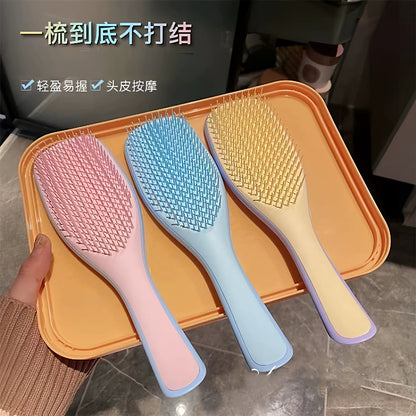 Anti-static, tangle-free, volumizing hair comb suitable for curly and straight hair, dopamine comb, British princess comb, portable - image 1