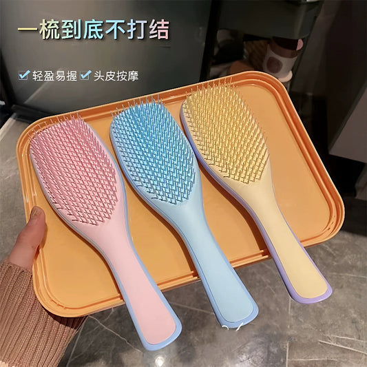 Anti-static, tangle-free, volumizing hair comb suitable for curly and straight hair, dopamine comb, British princess comb, portable - image 1