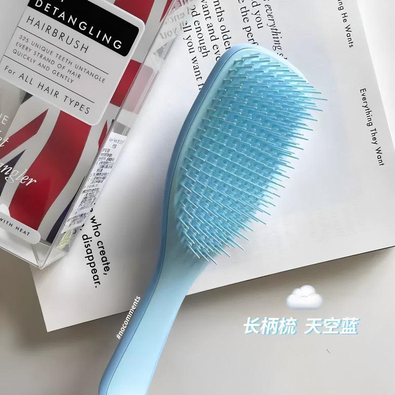 Anti-static, tangle-free, volumizing hair comb suitable for curly and straight hair, dopamine comb, British princess comb, portable - image 4