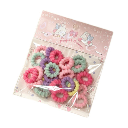 Children's accessories: high-elasticity hair ties in a box, girls' hair ropes, little girls' rubber bands, baby hair ties that don't damage hair, towel rings - image 5