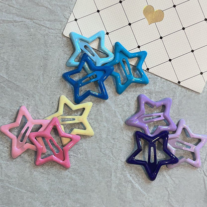 Cross-border children's mini hair clips, cute and versatile hair accessories, bangs and fringe clips, princess braiding clips, hairpins, hair ornaments - image 2