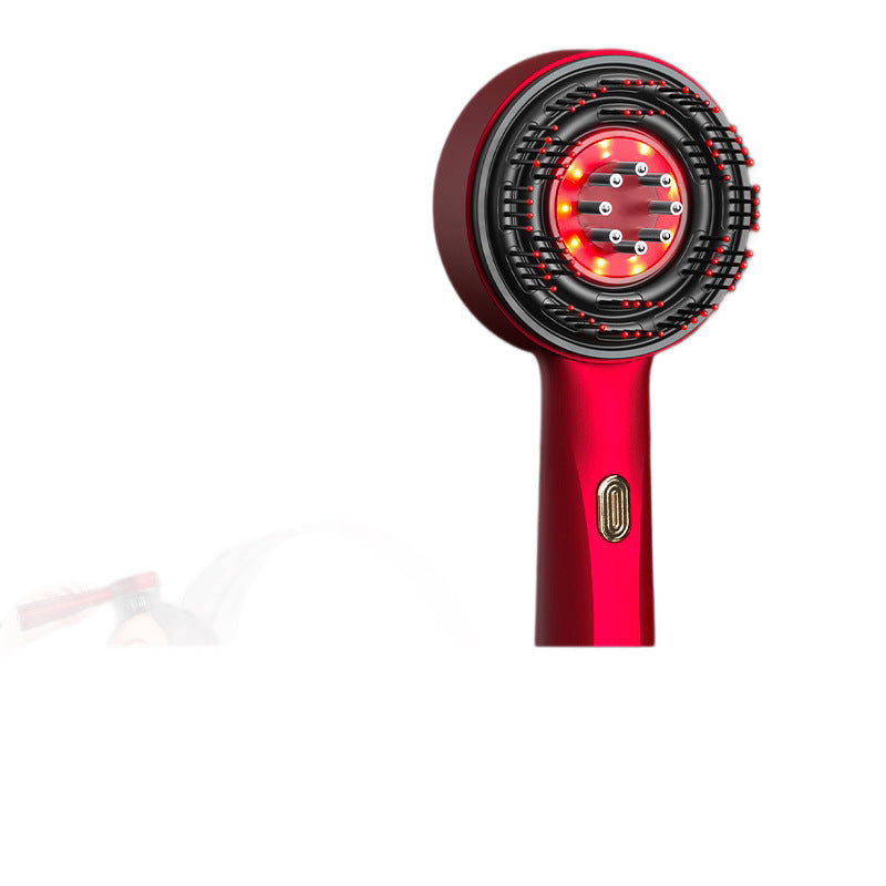 Electric scalp massage comb with red light infusion, essence hair care comb, multifunctional home hair care device - image 5