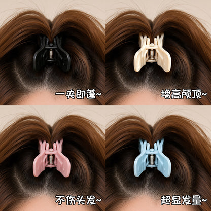 New high-crown hair styling tool, root-fixing volumizing clip, traceless positioning clip, bangs styling duckbill clip, hairpin - image 1