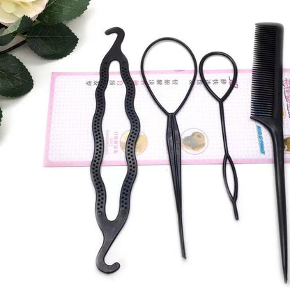 Styling Hair Tool for Children, Hair Braiding Needle for Girls, Baby Hair Styling Tool, Hair Tying Tool for Girls - image 3