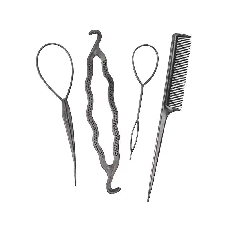 Styling Hair Tool for Children, Hair Braiding Needle for Girls, Baby Hair Styling Tool, Hair Tying Tool for Girls - image 5