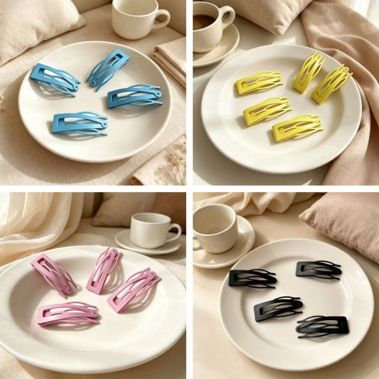 Matte metal BB clip, simple and versatile hair clip for stray hairs, side clip, forehead bangs clip, hair accessory - image 1