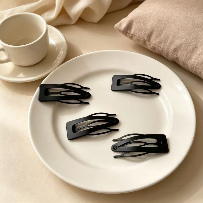 Matte metal BB clip, simple and versatile hair clip for stray hairs, side clip, forehead bangs clip, hair accessory - image 2