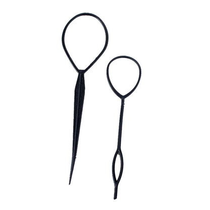 Hair styling tool, hair threading needle, children's hair tying tool, lazy bun maker, invisible hair styling tool, hair comb, hair accessory set - image 5