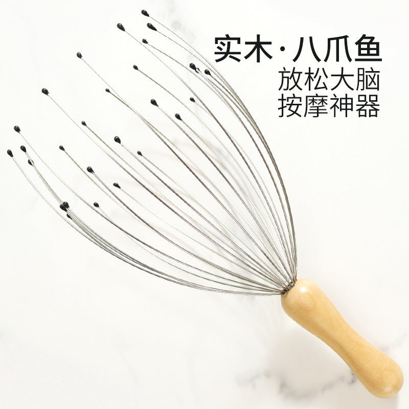 Clawfish head massager, scalp scratcher, head therapy tool, head scratcher, one-piece drop shipping - image 1