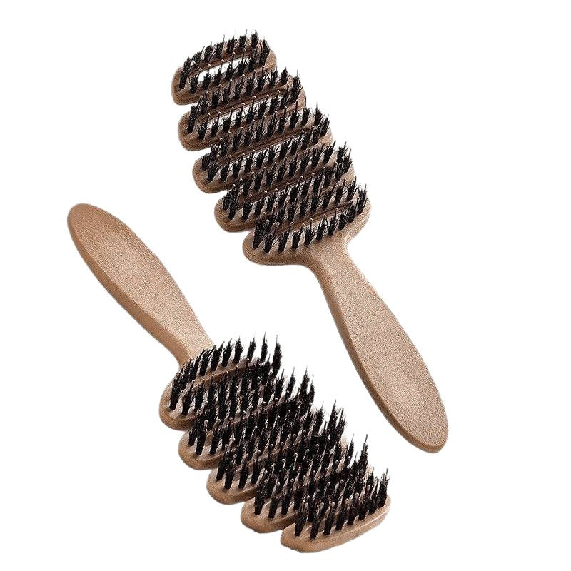 Pinecone bristle hair care comb for volumizing the hair, massage head, smooth hair, popular comb for women - image 5