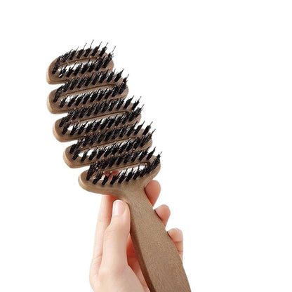 Pinecone bristle hair care comb for volumizing hair, head massage, hair smoothing, popular comb for women - image 5
