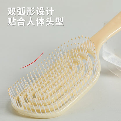 High-Quality Stylish Air Cushion Comb for Students, Volumizing and High-Crown Curly Hair Styling Comb, Home Use Scalp Massage and Hair Smoothing Comb - image 3