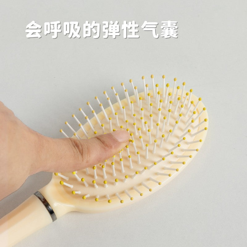 High-Quality Stylish Air Cushion Comb for Students, Volumizing and High-Crown Curly Hair Styling Comb, Home Use Scalp Massage and Hair Smoothing Comb - image 4