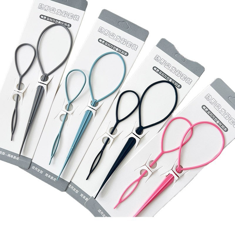 Baby hair threading tool, hair accessory for little girls, children's hair braiding tool, hair threading needle, hair styling tool - image 5