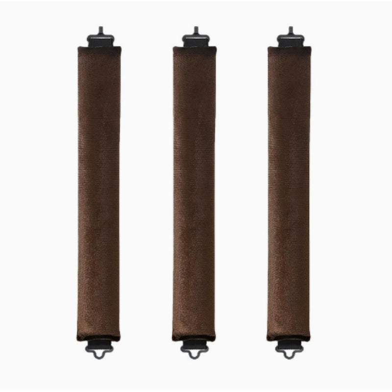 Heatless curling rod set for bun hairstyles, lazy no-heat sleep wavy hair curler, fluffy and breathable - image 5