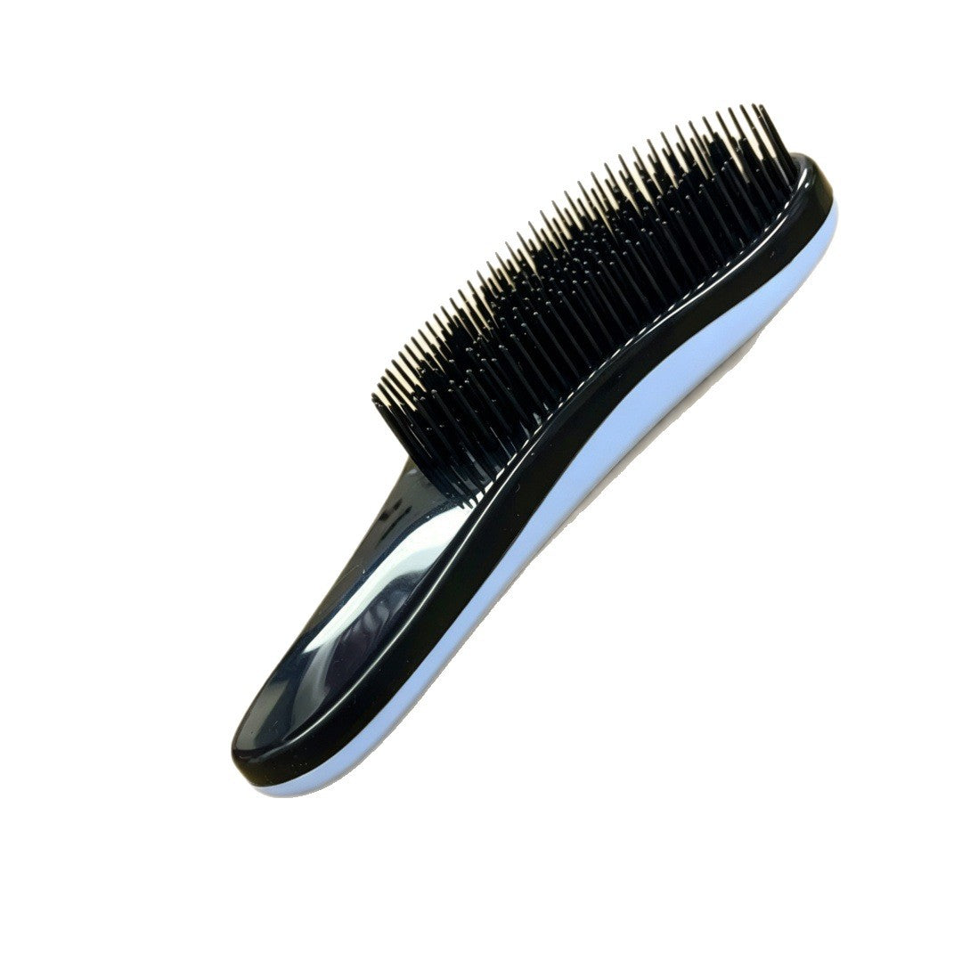 Cross-border wholesale hairdressing comb for wet and dry use, non-knotting tt comb, portable massage comb for women with long curly hair, soft-toothed comb - image 5