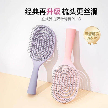 Mini portable standing comb for women, fluffy hair styling comb, small high-crown hairstyle comb, compact and easy to carry - image 4
