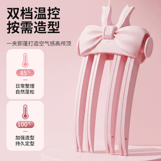 Cross-border high-crown magic tool, heated hair root volumizing clip, for thin and flat hair, heightening and styling clip, wireless charging - image 2