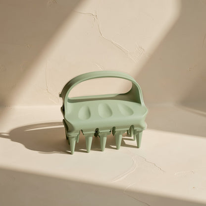 Latherrub silicone shampoo brush with soft teeth - view 3