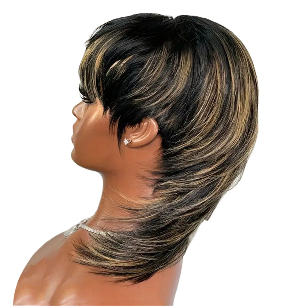 Wolf Tail Human Hair Wig