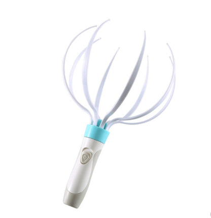 Eight-Arm Vibrating Scalp Massager