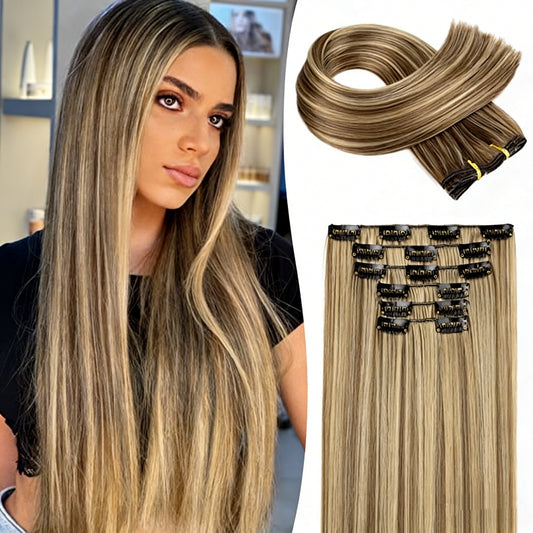 Cool Brown Highlight Hairpiece