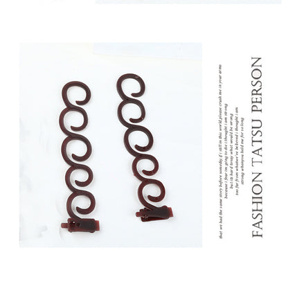 Side hair braiding device fast hair braiding centipede braiding hair curling rod diy hair braiding tool - image 4