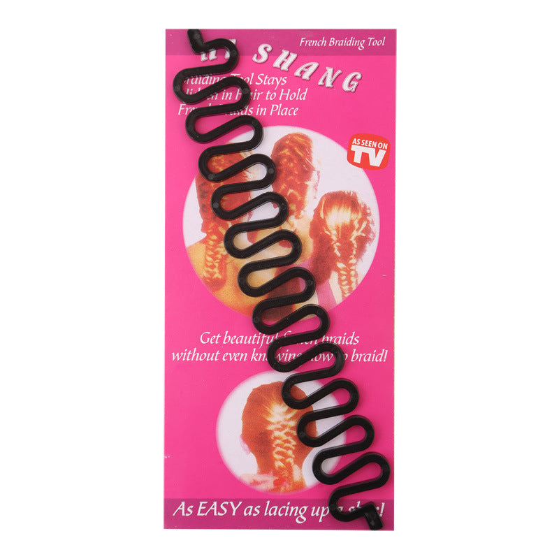 Factory direct Fishbone wave hair braiding device centipede hair braiding device braiding device styling tool hair curler - image 5