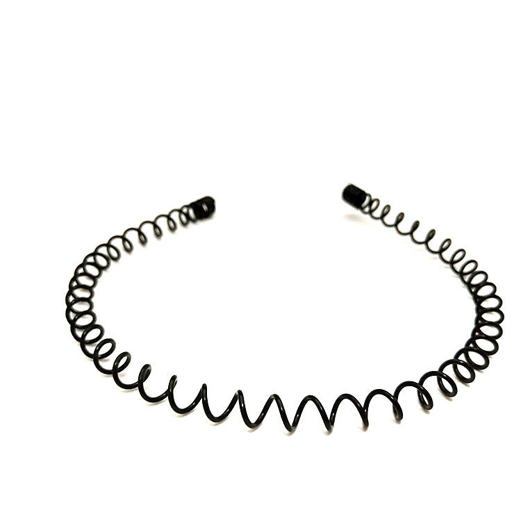 Men's Hair Band Headband South Korea Invisible Sports Trendy Simple Korean Style Back Hair Grotto Wave Hair Clips Headwear Headband - image 5