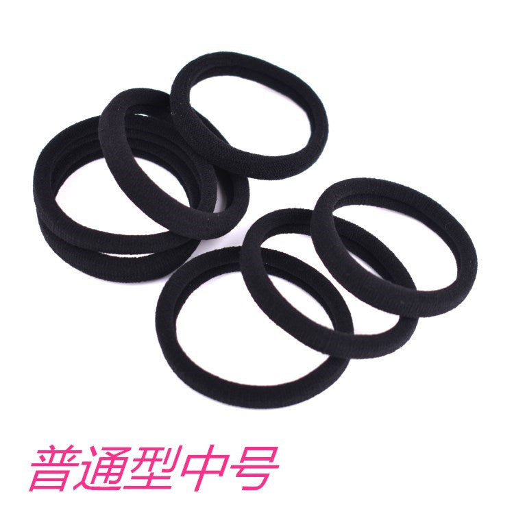 Korean Hair Accessories High Elastic Updo Seamless Hair Tie Hair Rubber Band Leather Set Headband Hair Rubber Band Wholesale - image 4