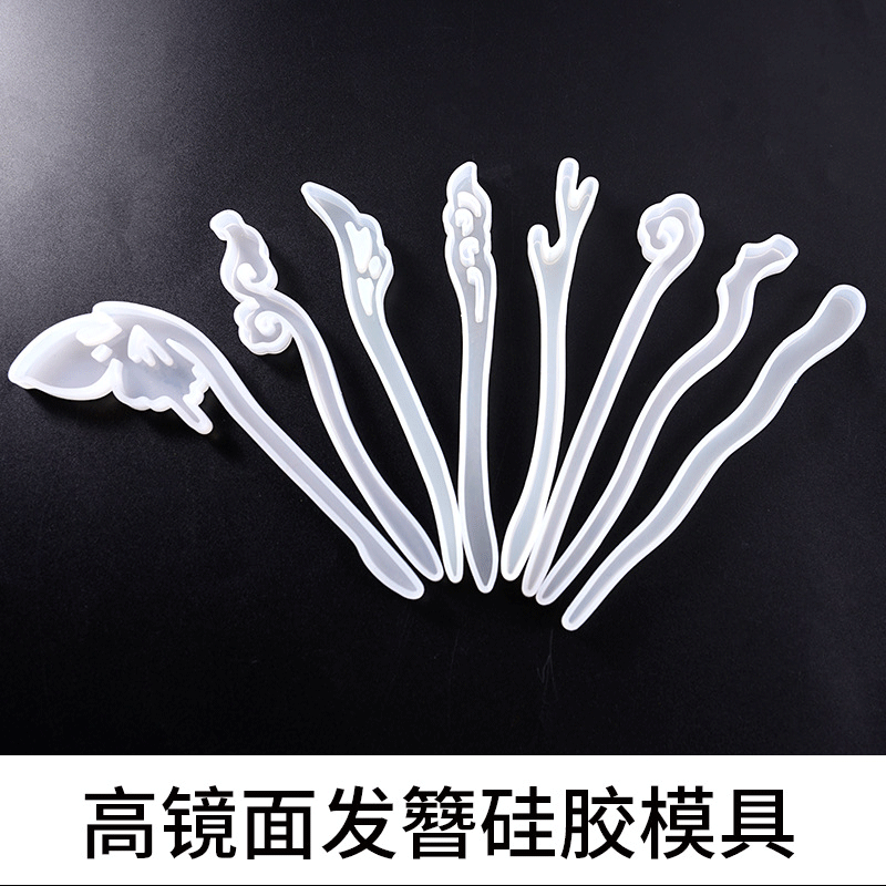 Yu Meiren Silicone Cake Grinder Silicone Tool diy Crystal Drops Hair Hairpin Mould Easter - image 1