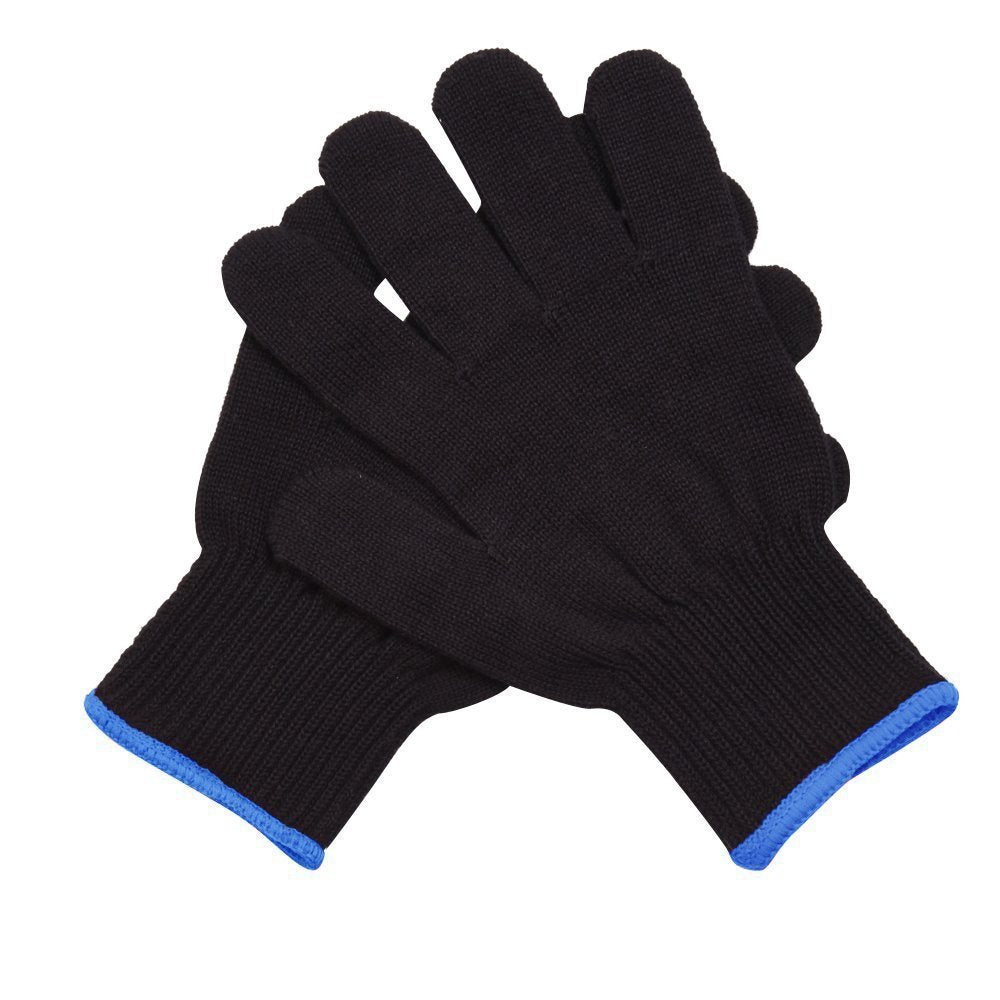 Hairdressing silicone point beads heat insulation high temperature resistant gloves 300 degrees perm hair curler hair curler hair straightener hair straightener - image 5